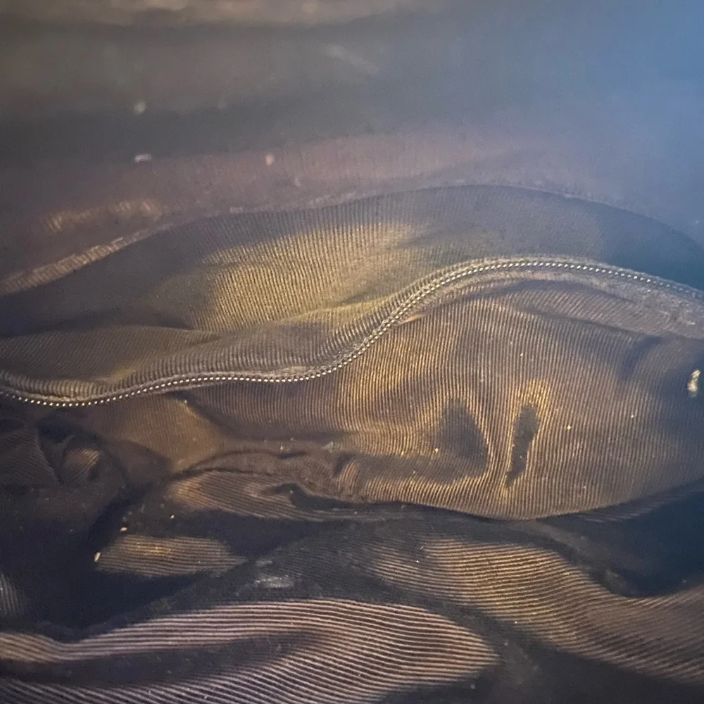 Colini HANDBAGS BLACK & GOLD LEATHER BAG WITH BOW - Picture 6 of 9